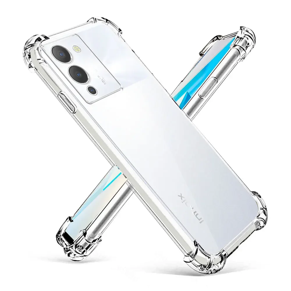 For Infinix Note 12 G96 Case Clear Shockproof Silicone Soft Cover Case For Infinix Note12 G96 Coque For Infinix Note12 G96 Funda