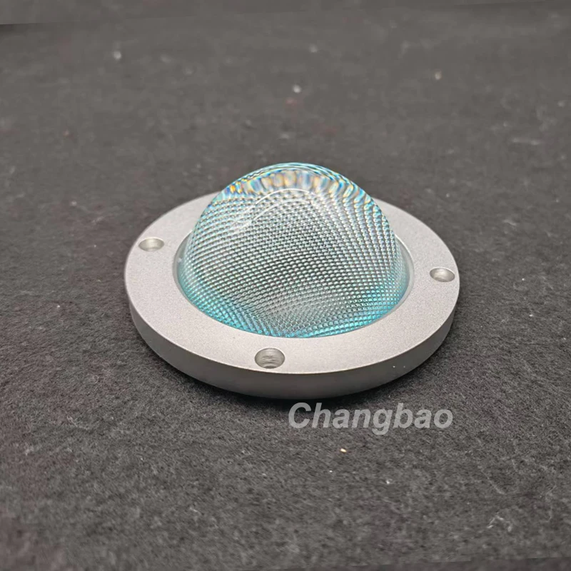 

60degree D78mm*H35mm High Power Led Lamp Optical Glass Lenses Kits Set