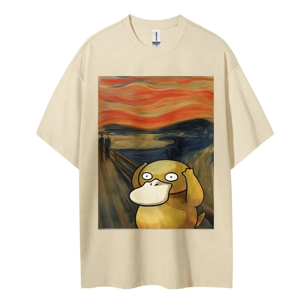Pokemon Animation Merchandise Bedrucktes Kurzarm-T-Shirt für Herren, Damen & Kinder – Sommer 2026 Neuheit, Modisch, Lässig, Baumwolle, Beliebt