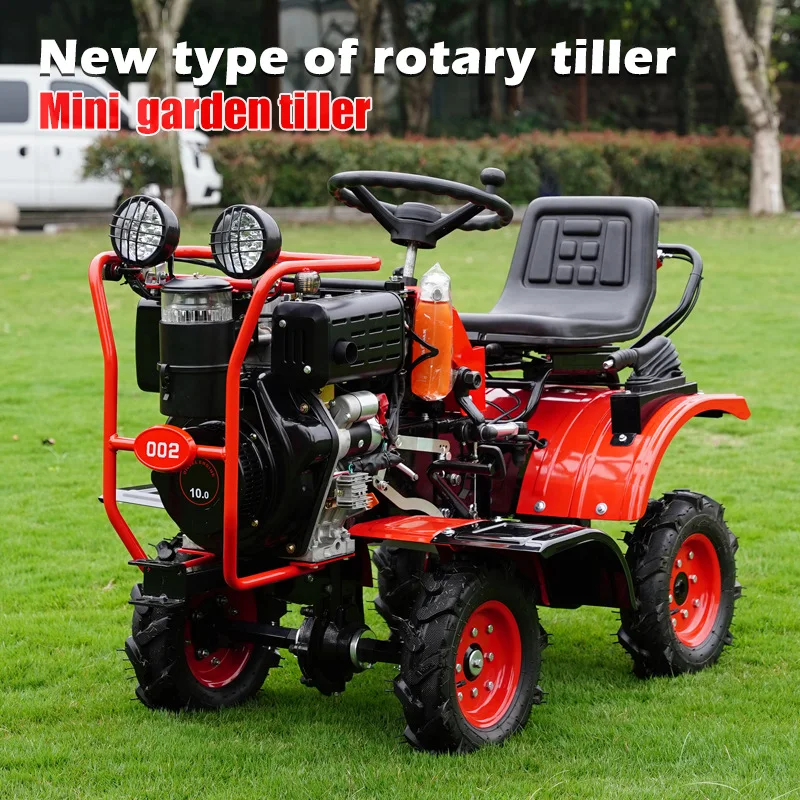 

Wholesale Mini Tractor Diesel and Power Agriculture Machine Farm Cultivator with Strong Engine for Farming