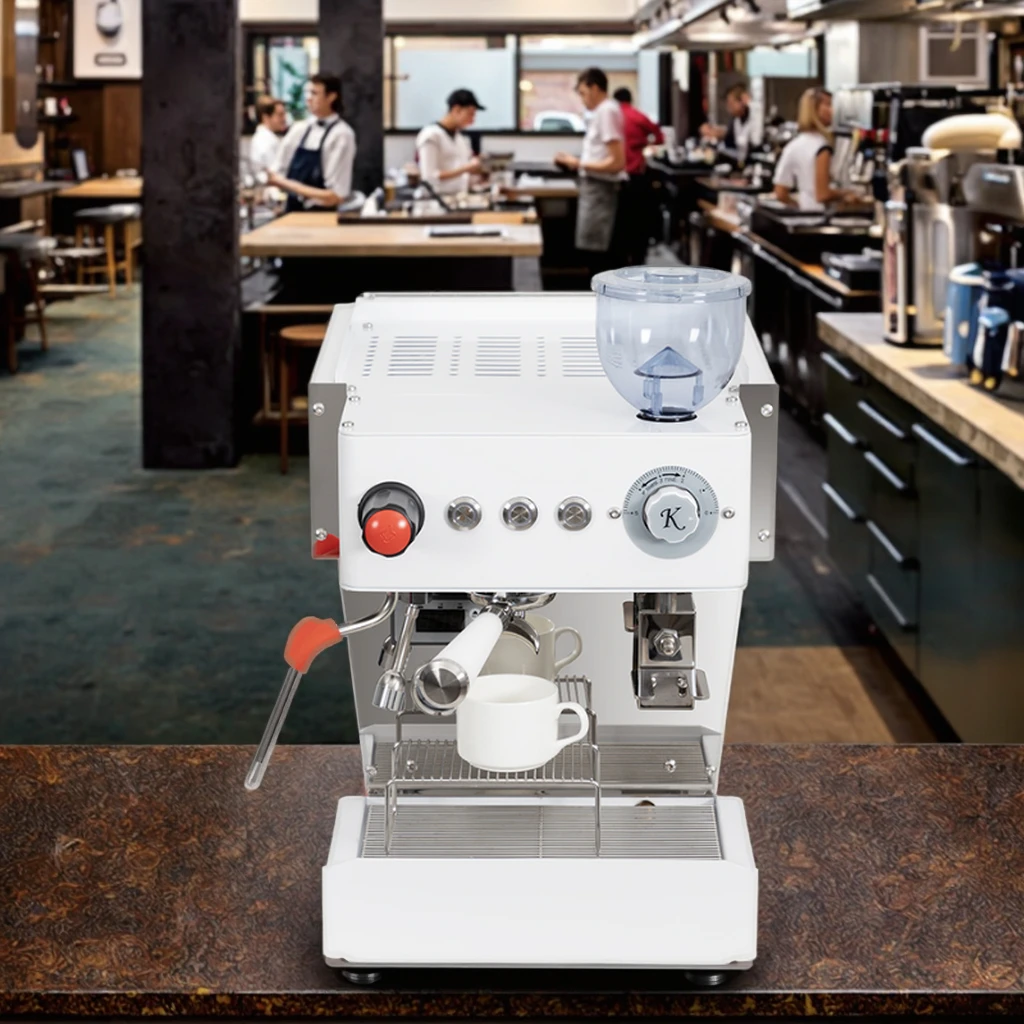 Electric Multi-functional Semi-automatic Coffee Machine With Brewing System