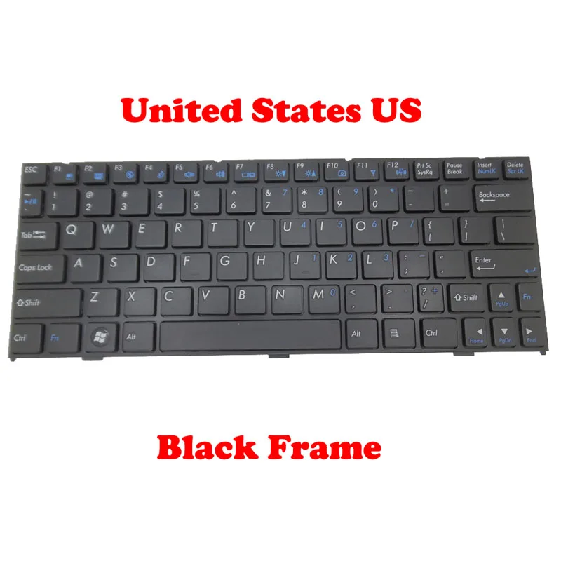 

Laptop Keyboard For AVADirect W110ER English US Black New