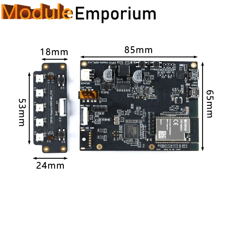 Original Alexa Solution ESP32 Voice Development Board ESP32-Vaquita-DSPG