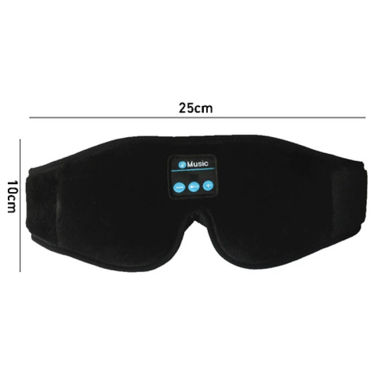 Mask For Sleep Headphones Bluetooth 3D Eye Mask Music Play Sleeping Headphones with Built-in HD Speaker For Side Sleepers