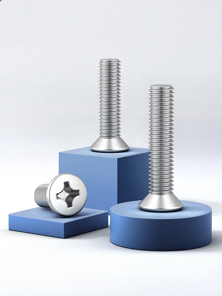 M2 M2.5 M3 M4 A4-316 Marine Stainless Steel Flat Countersunk Phillips Bolts Multi Quantities 2-100Pc Length 3mm To 90mm Hardware