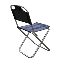 Aluminum Alloy Foldable Camping Chair Supports Up To 242lbs Lawn Folding Chair Folding Camp Chair for Outdoor Beach Fishing