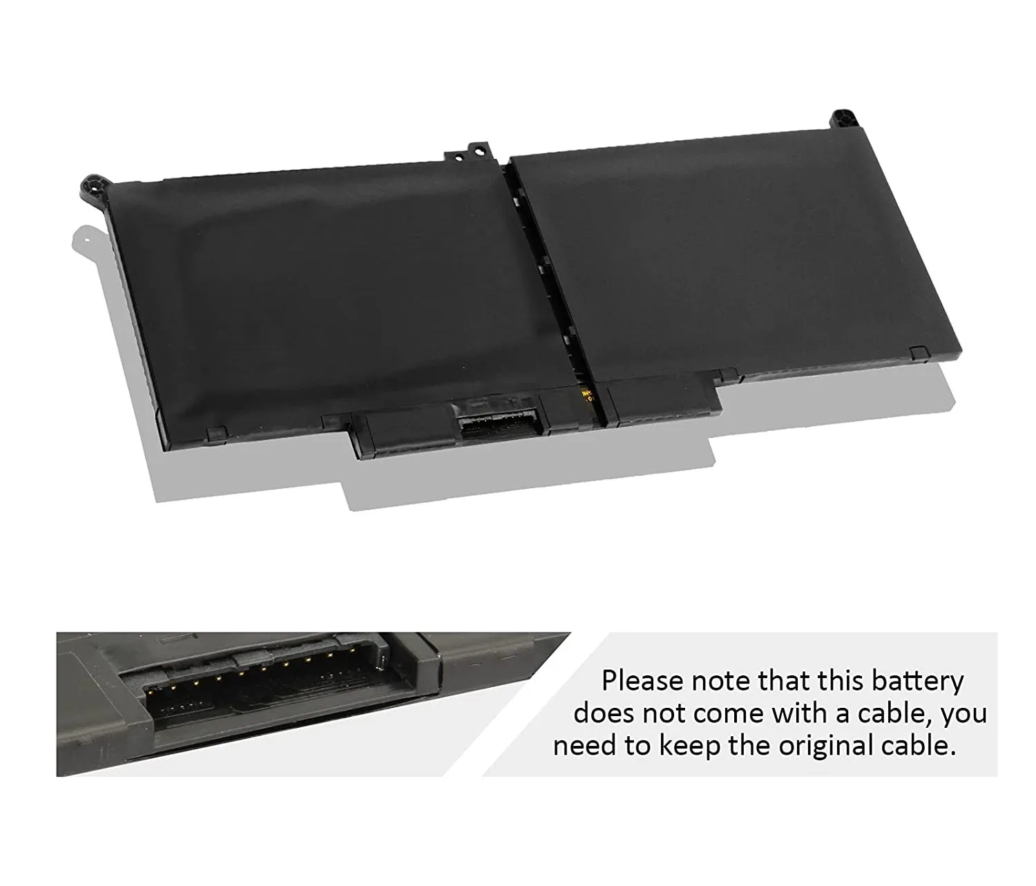 ใหม่ F3YGT แบตเตอรี่แล็ปท็อปสำหรับ Dell Latitude 12 7000 E7280 E7290 E7380 E7390 E7480 E7490 F3YGT 2X39G สูงความจุ7.6V 60WH