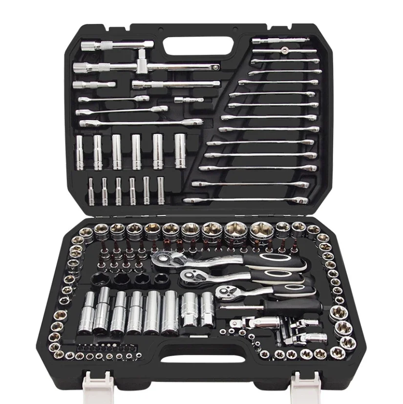 150 pieces mechanic socket wrench hand tool sets For Automobile Repair