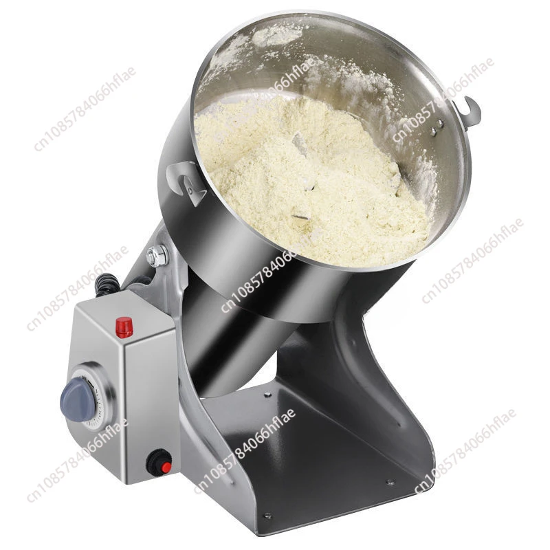 Rust steel traditional Chinese medicine pulverizer Household small multi-functional mill Dry grinding pulverizer