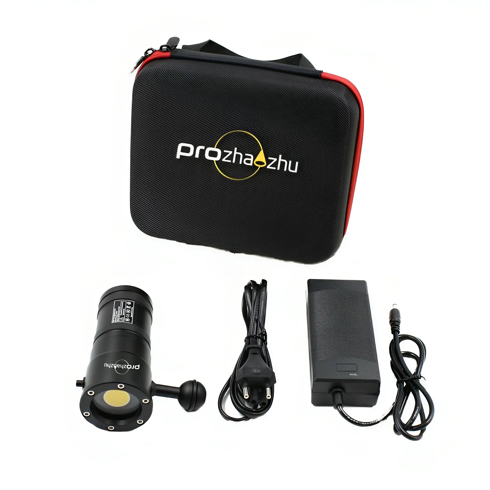 5000 루멘 COB 알루미늄 합금 충전식 비디오 다이빙 조명 IP68 200M 깊이 광각 다이빙 램프