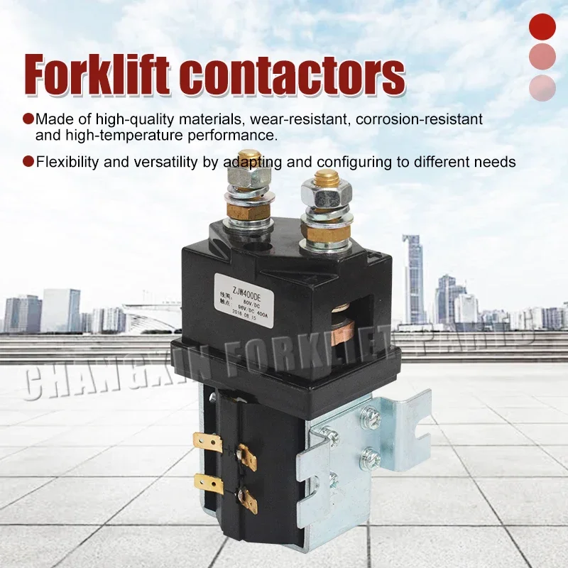 Sw200 ZJW400DE Series 80V 400A Lifting Contactor For Forklift