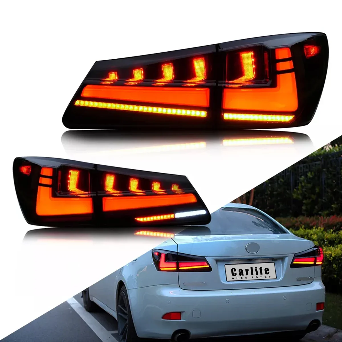 Wholesale Upgrade Led Rear Light Tail light For Lexus IS250 IS300 IS350 2006-2012 tail lamp.