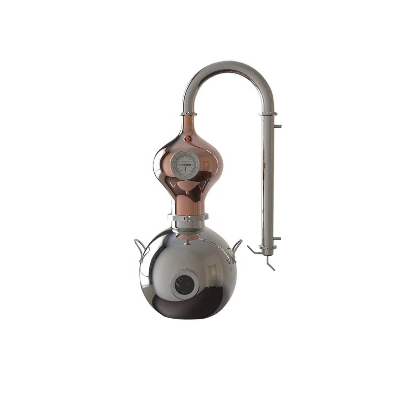15L Red Copper Distiller Self-brewing Machine Household White Wine Foreign Wine Whiskey Brewing Equipment