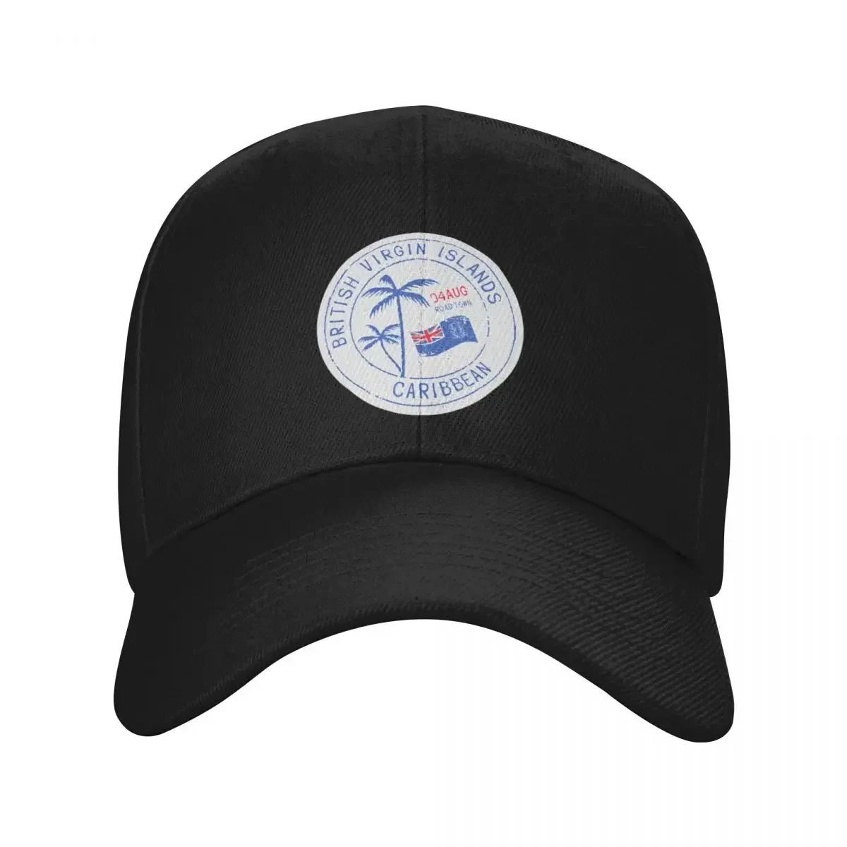 New BVI Stamp Baseball Cap Birthday Sports |-F-| Men's Big Size Hat Women's Hats For The Sun Men's