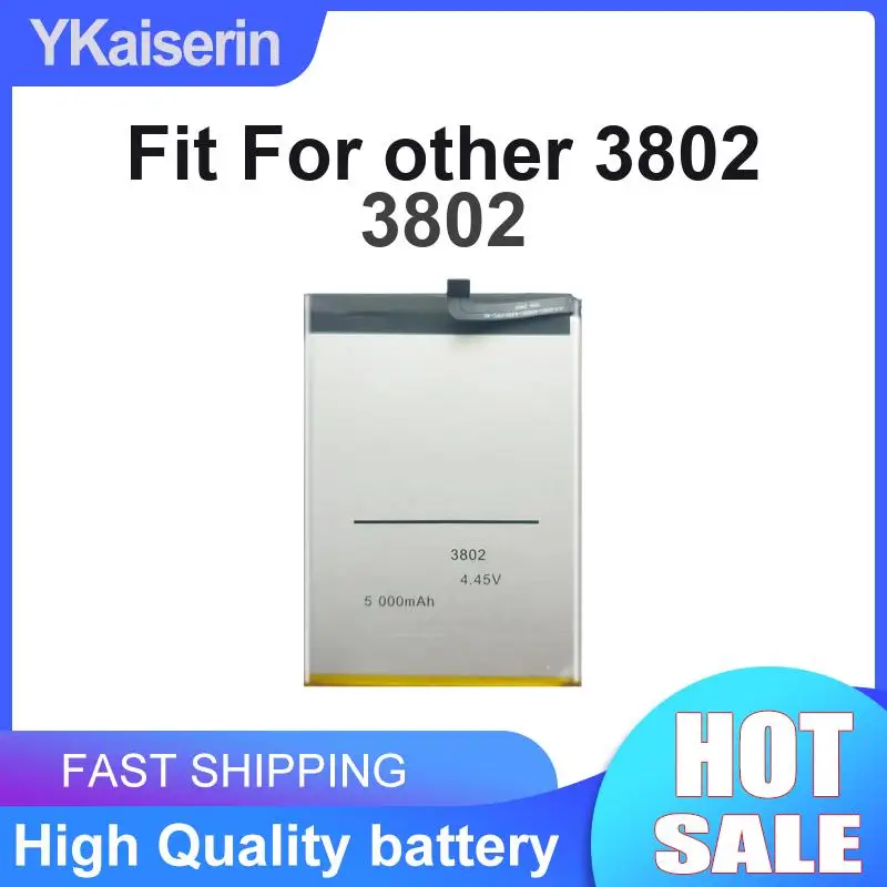 5000mAh Long Lasting Fit For Other 3802 Mobile Phone Battery