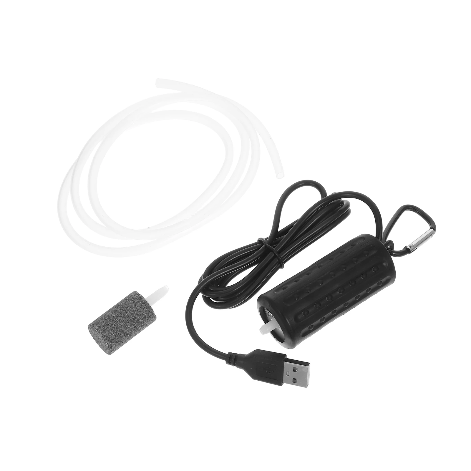 

Quiet USB Aquarium Air Pump Fish Tank Oxygen Aerator Small Medium Low Noise Oil-Free Multi-Level Muffler Lightweight Compact