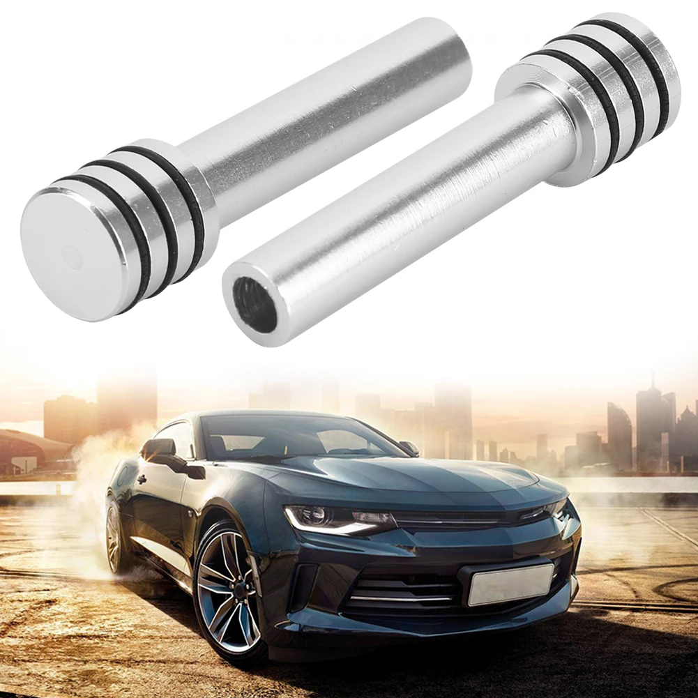 2/4Pcs Universal Car Truck Interior Door Lock Knob Pull Pins 3 Grooves Aluminum Alloy Security Door Lock Pins Auto Accessories