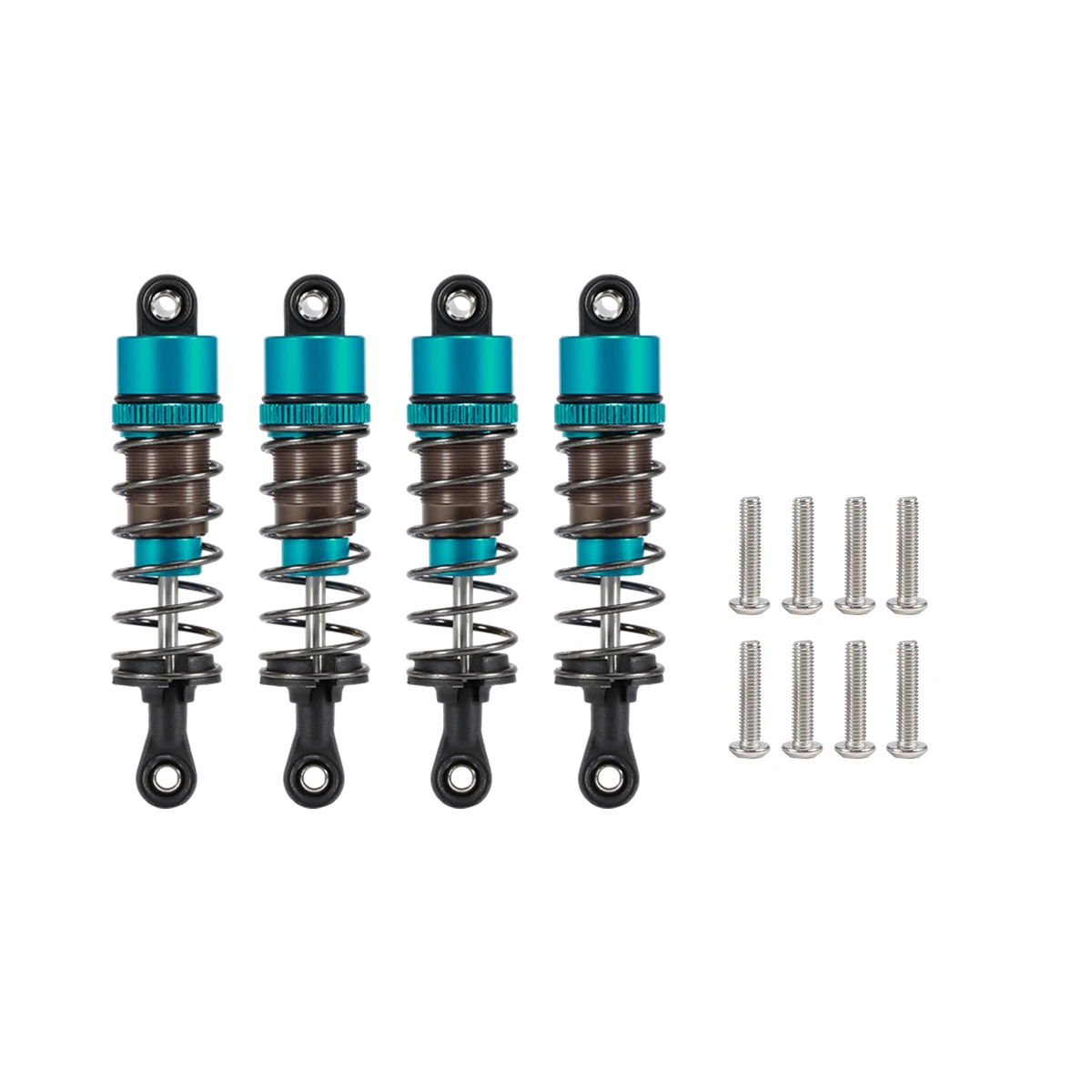 4PCS 52/55/62/70/75/85/95/100/110/120mm Schokdemper voor 1/10 RC Truggy Buggy On-Road Touring Drift Racing Klimmen Auto Onderdelen