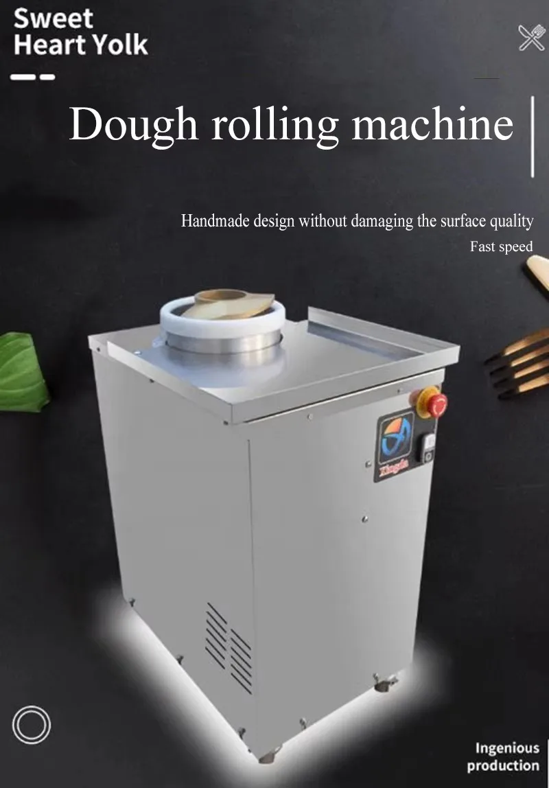 Automatic Dough Rounder Roller Machine for Bread Commercial Bakery Dough Processing Equipment Custom