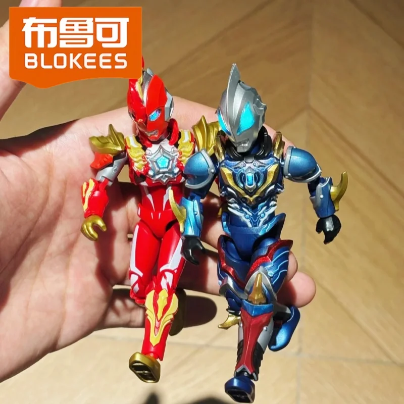 

Blokees Ultraman Rising Galaxy Version S01 Gvs01 Blind Box Ultraman Suit Ver7 Ace Zoffy Bemlar Adad Collectible Model Toys Gifts