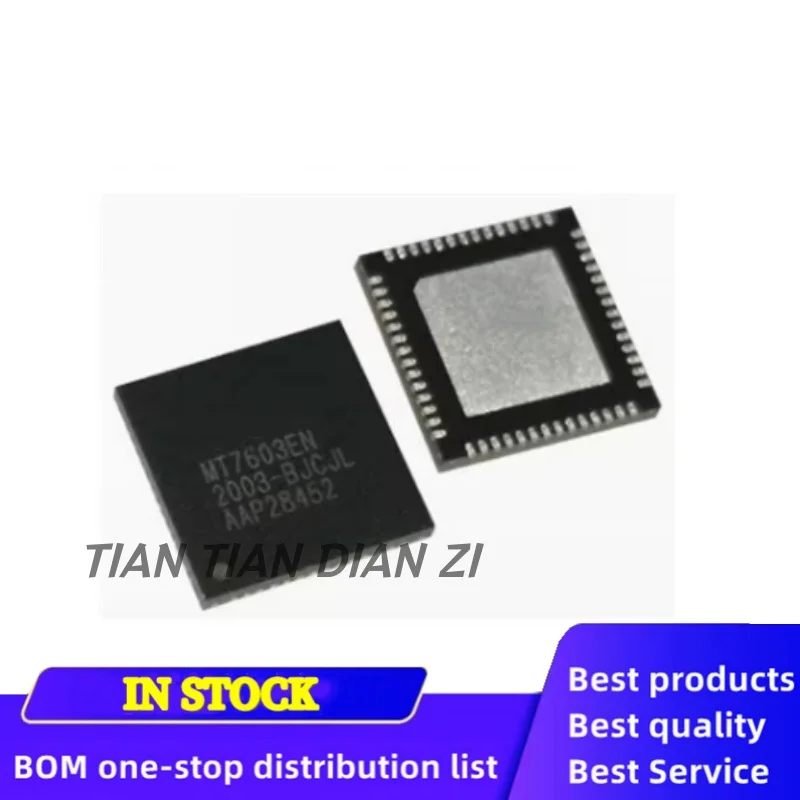 2 Stück/Los MT7603EN MT7603E QFN-56 IC-Chips auf Lager
