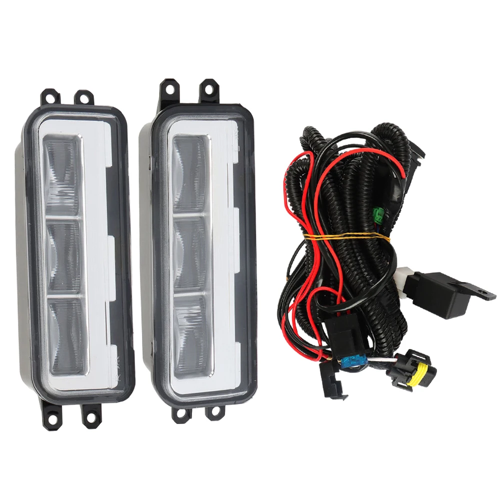 

1Set Fit for Toyota Tundra 2022 2023 2024 TO2592146 TO2593146 81210-0C050 Front Bumper LED Fog Light LED Fog Light Set Assembly