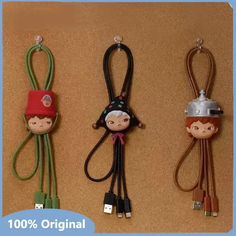 

POP MART Original Hirono Echo Series Two In One Data Line Blind Box Guess Bag Original Toys Doll Cute Anime Figure Ornaments