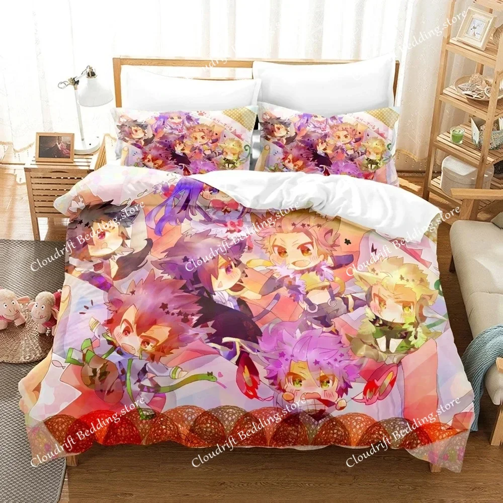 

3D Faity Tail Bedding Sets Duvet Cover Set With Pillowcase Twin Full Queen King Bedclothes Bed Linen