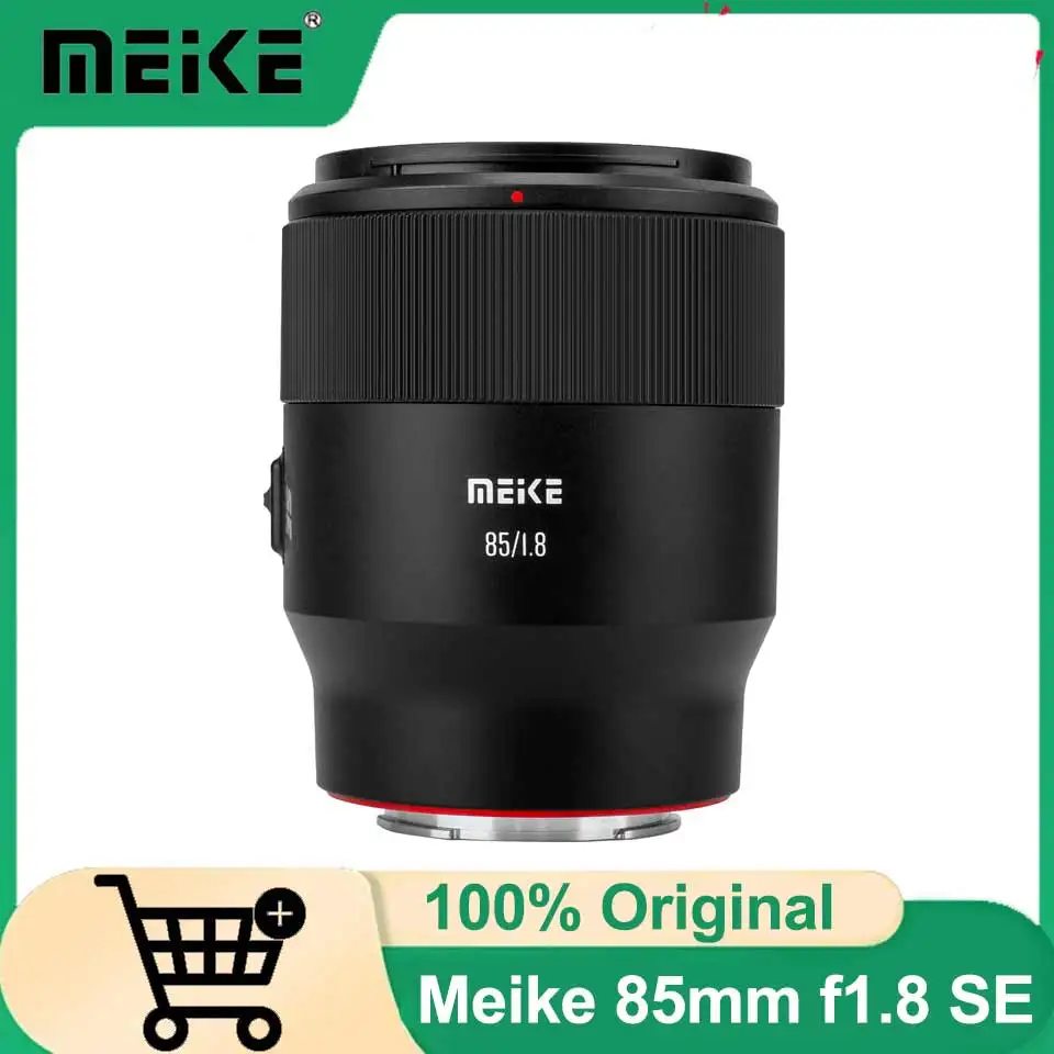 

Meike 85mm F1.8 SE Mark II Full Frame Auto Focus STM Lens for Sony E/ Z Mount Cameras