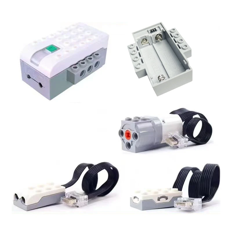 ชุดอุปกรณ์ WeDo 2.0, ฟังก์ชันพลังงานสำหรับมอเตอร์ขนาดกลาง 45300/45303, เซ็นเซอร์, ชุดตัวต่อหุ่นยนต์เพื่อการศึกษา STEM สำหรับเด็ก