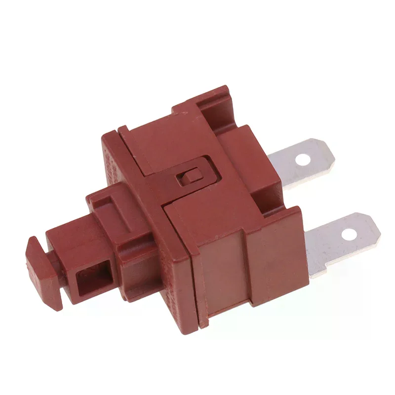 1pc KAN-L5 2Pin Self-locking Key Switch Water Heater Vacuum Cleaner Switch 7.5A 250V Ac Button Power Switch Lock Button Key