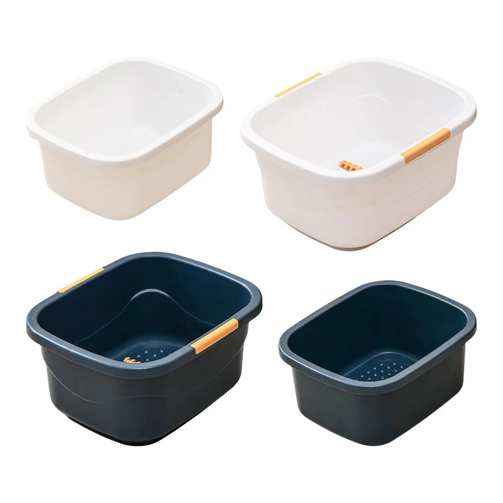 Foot Bath Basin Pedicure Bowl Portable Foot Bathtub Multifunction for Soaking Foot Bucket for Pedicure Foot SPA Foot Soak Bath
