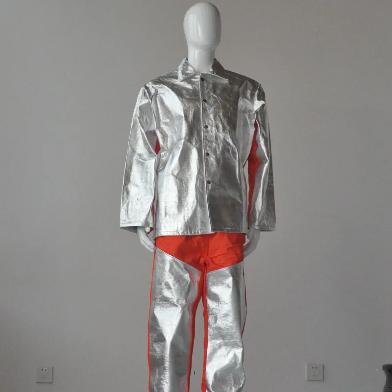 Steel making costume welding aluminized suit