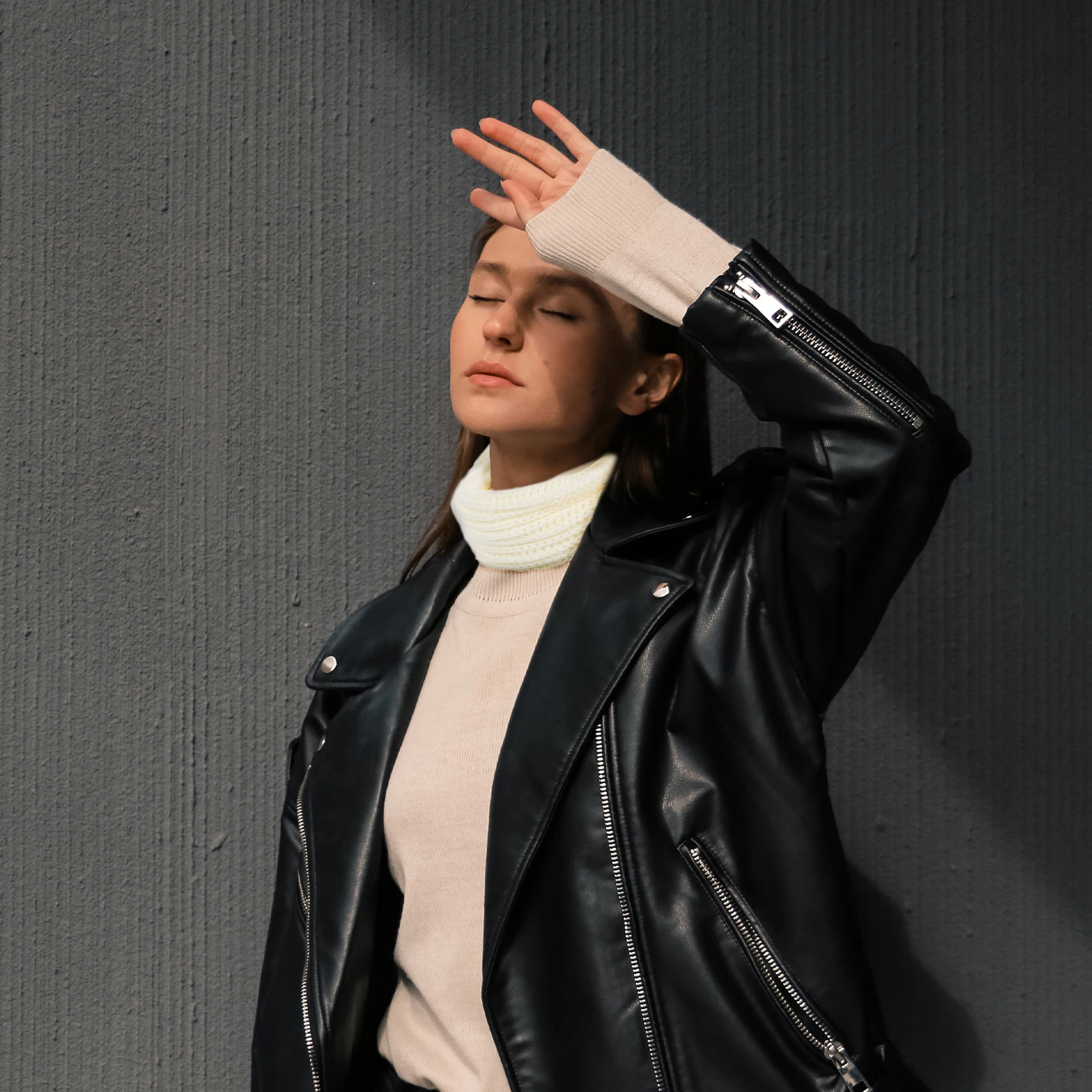 

Neck Thick Knitted Neck Winter Warm Loop Shawl For Women Men Fashionable Woven Scarf For Women Scarf Gift