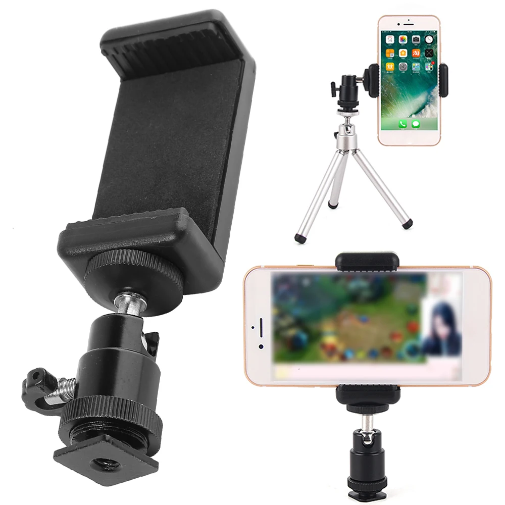 Tablet Stand Bracket Ring Light Ball Head Tripod Accessories Photography LED Selfie Lamp Phone Clip Replacement Parts Accessory