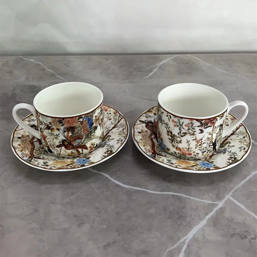 

Керамические чашки из костяного фарфора, блюдца, миски, ложки, тарелки, посуда, чайники, пригодные для послеобеденного чая, ежедневного использования, домашнего декора и повседневного использования