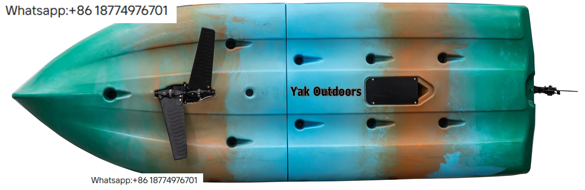 All-Terrain 9ft Ka 2-3 Person Surfing & Fishing Ka with 4m Design Stability