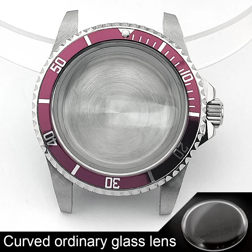 39,5-mm-Gehäuse für mechanische Uhren, passend für NH35- und NH36-Uhrwerke, im Vintage-Stil, SUB-Edelstahlgehäuse, Uhrenteile und -zubehör. – Detail 9