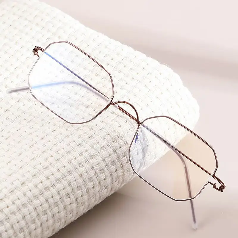 

Безвинтовые дизайнерские квадратные очки датского бренда с защитой от синего света для женщин, для защиты от солнца и УФ-излучения, для мужчин, оправы для очков при близорукости