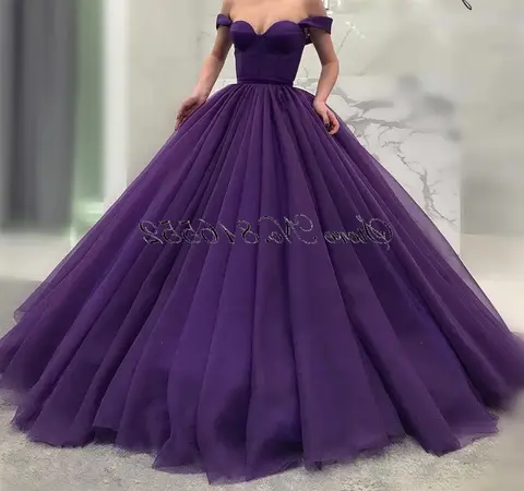 Bealegantom 2025 New Purple Quinceanera Dresses Sweet 16 Year Vestido 15 Anos Prom Gowns QA409