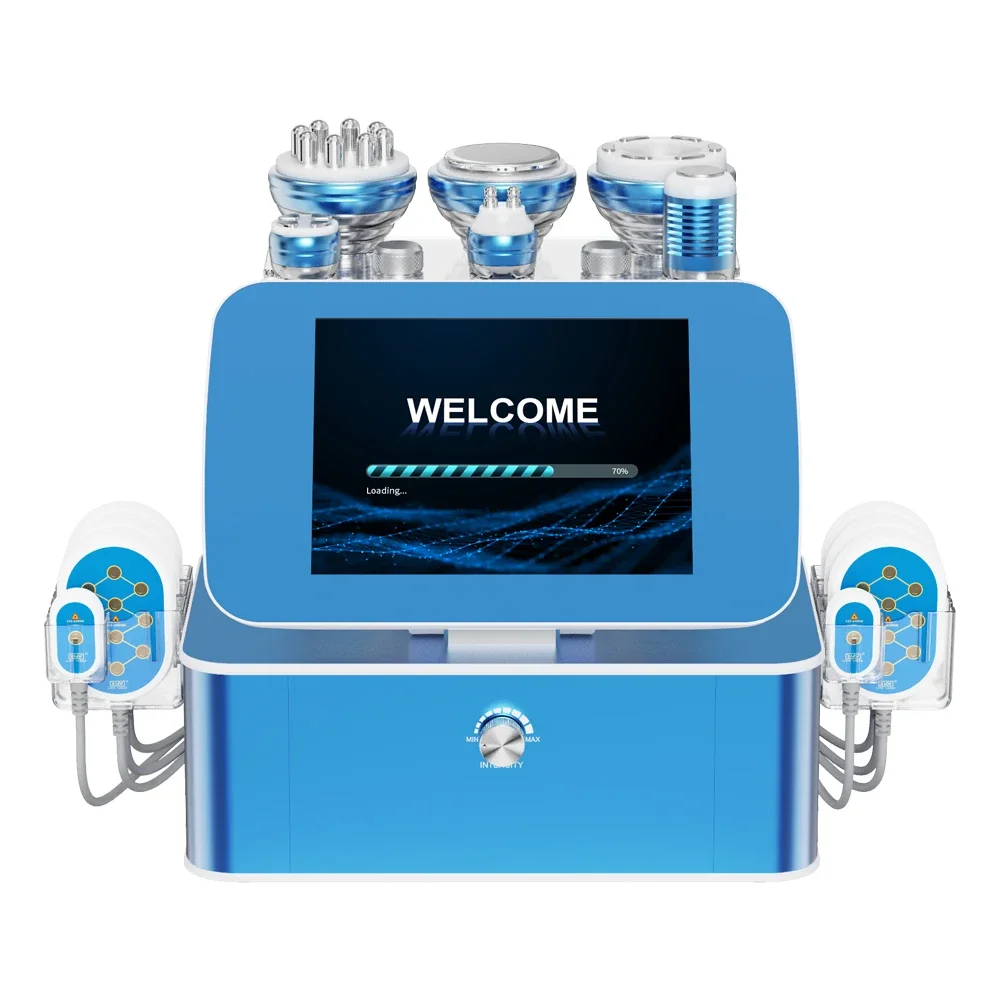 2026Slimming and Shaping Device 40K+ Body Negative Pressure+ Body RF+ Facial RF+ Facial RF+ Hot and Cold Hammer+ Lipo   160m