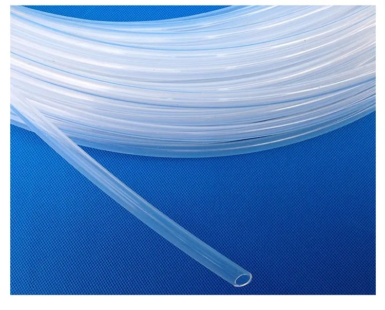 Tubo de PTFE limpio, manguera médica de cebra te flon, tubo de PTFE de transporte de Gas de alta temperatura, revestimiento de manguera de PTFE transparente