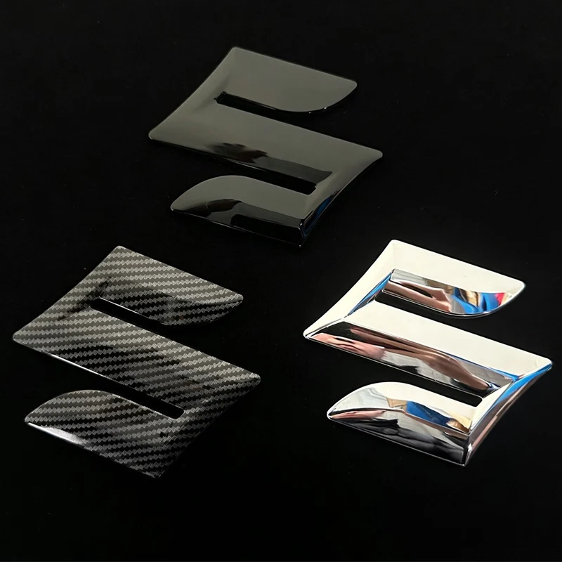 

1pcs 3D ABS for Suzuki car Emblem front hood Rear Tailgate trunk badge Steering Wheel sticker Decal styling Accessories
