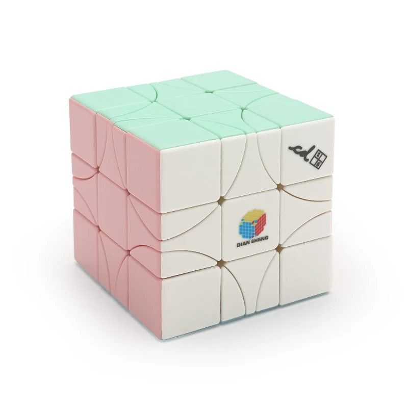 Kostka DianSheng Cube Corner Turning 3x3 Magic Cube Magnetyczna Rubix Profesjonalna Kostka Szybkościowa 3x3x3 Puzzle Zabawka Antystresowa dla Dzieci