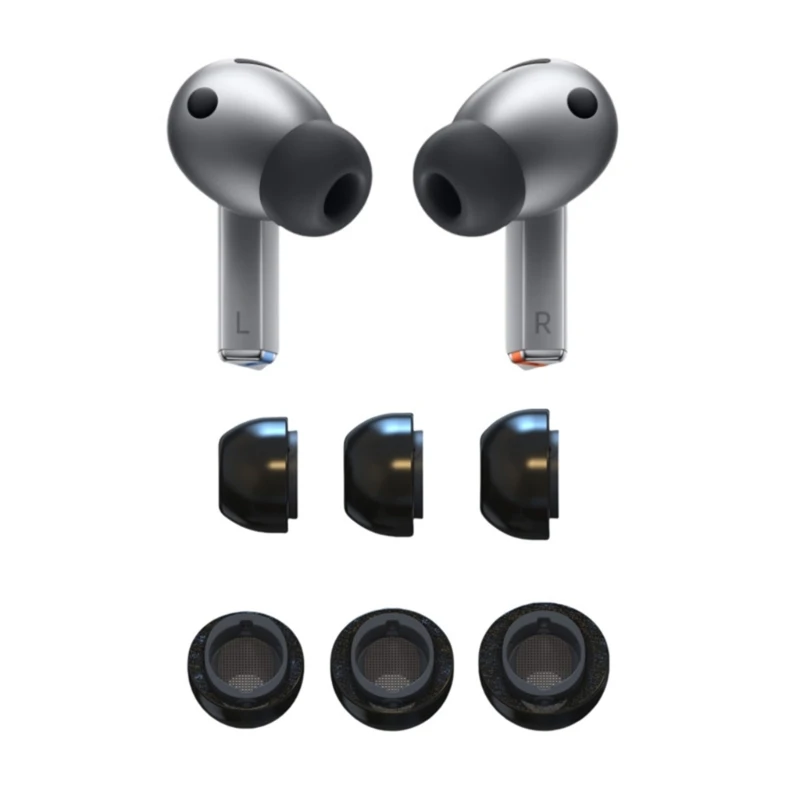 Улучшает звукоизоляцию ушных вкладышей для наушников Buds 3Pro, обеспечивает посадку силиконовых ушных вкладышей, удобная замена