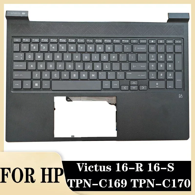 Original US Keyboard / Palmrest Cover 16.1 Inch for Victus 16-R 16-S TPN-C169 TPN-C170