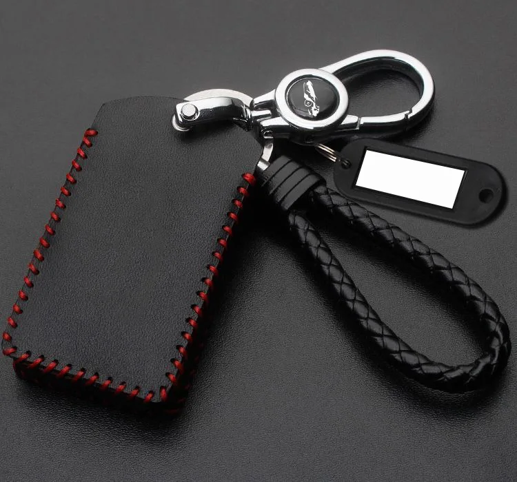 Auto Schlüssel Fall Für Volvo EX30 Fernbedienung Schutz Abdeckung Tasche Shell Schlüsselbund Ring Halter Fob Zubehör Handarbeit Aus Echtem Leder – Detail 2