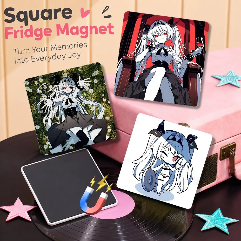 The NOexistenceN of you AND me Lilith Magnetic Refrigerator Magnets Cute And Creative Refrigerator Magnets Souvenirs And Gifts