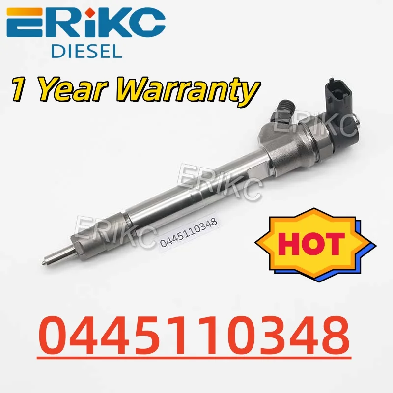 

Fuel Pump Dispenser Inyector 0445110348 Diesel Injector Nozzle 0 445 110 348 Common Rail Injectors 0445 110 348