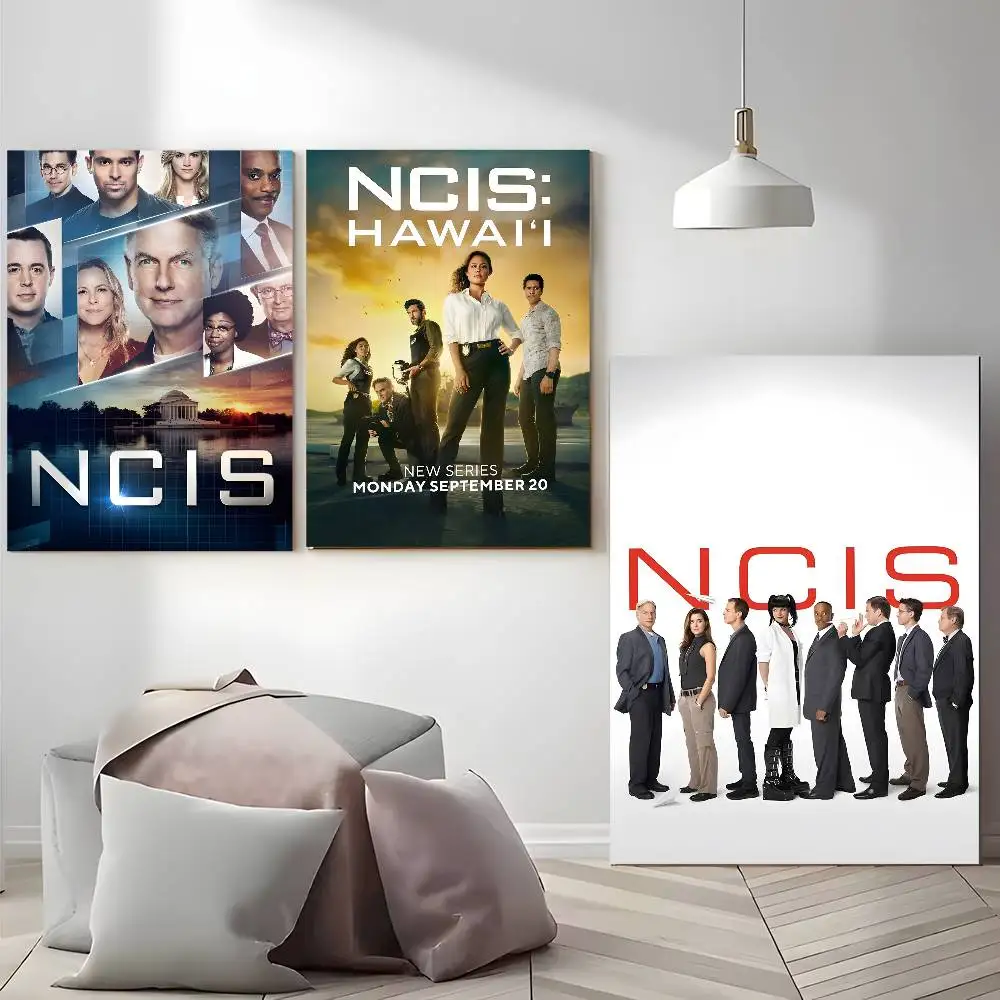 Filmheiße N-NCIS-TV-Serie Poster Selbstklebende Aufkleber eignen sich für jede Wandoberfläche wasserdicht und feuchtigkeitsbeständig